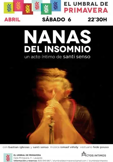 Cartel de Nanas del insomnio