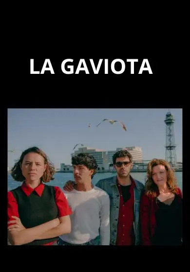 Cartel de La gaviota - Julio Manrique