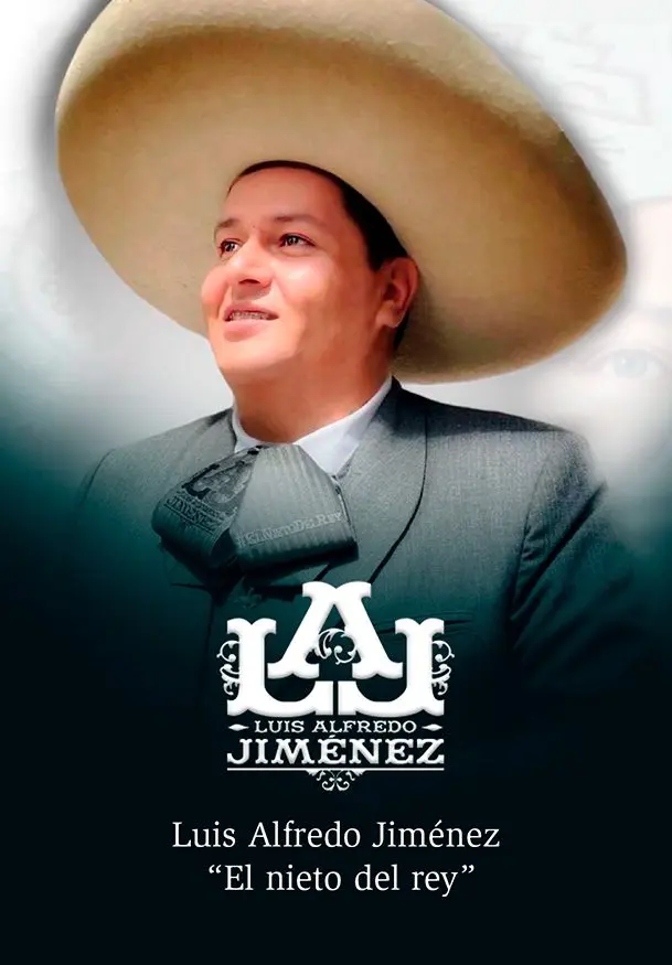 Cartel de Luis Alfredo Jiménez - El nieto del Rey