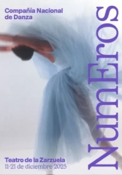 Cartel de NumEros - Compañía Nacional de Danza