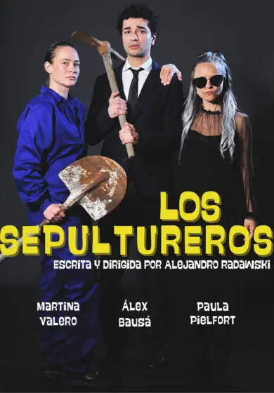 Cartel de Los sepultureros
