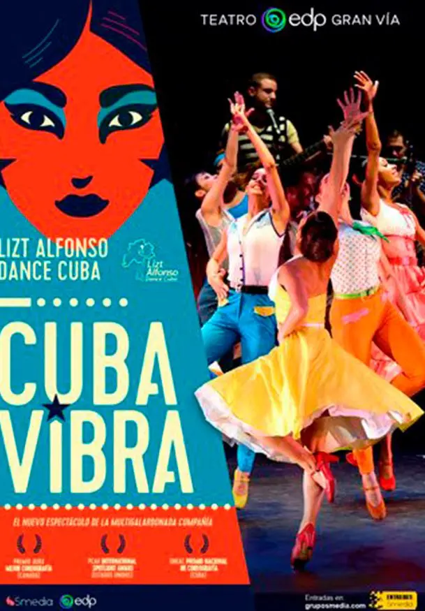 Cartel de Cuba Vibra - Lizt Alfonso Dance Cuba
