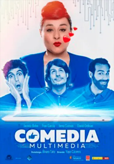 Cartel de Comedia multimedia