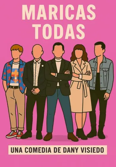 Cartel de Maricas todas