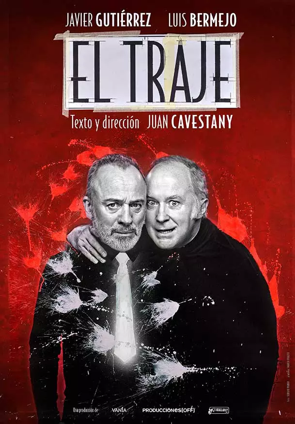 Cartel de El traje