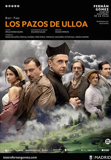 Cartel de Los pazos de Ulloa