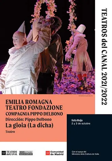 Cartel de Pippo Delbono: La gioia