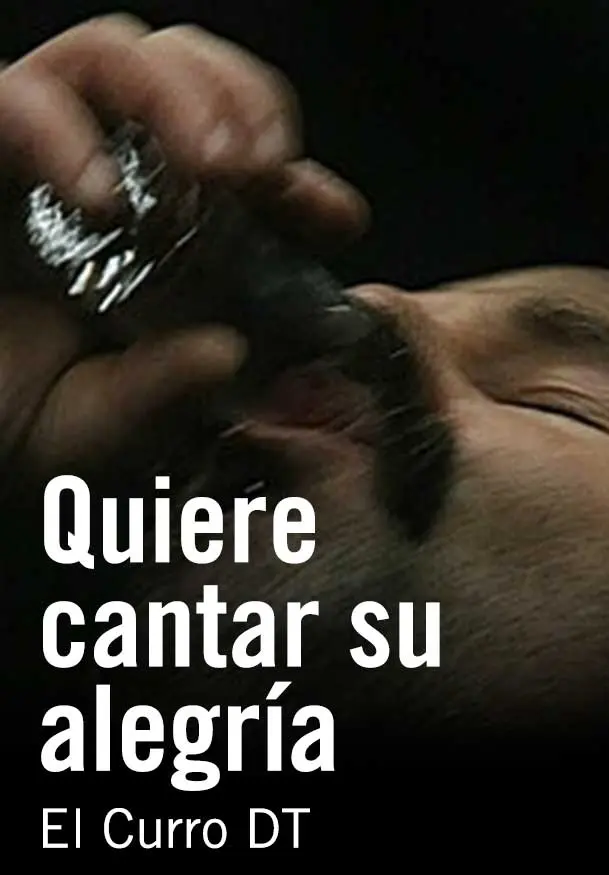 Cartel de Quiere cantar su alegría