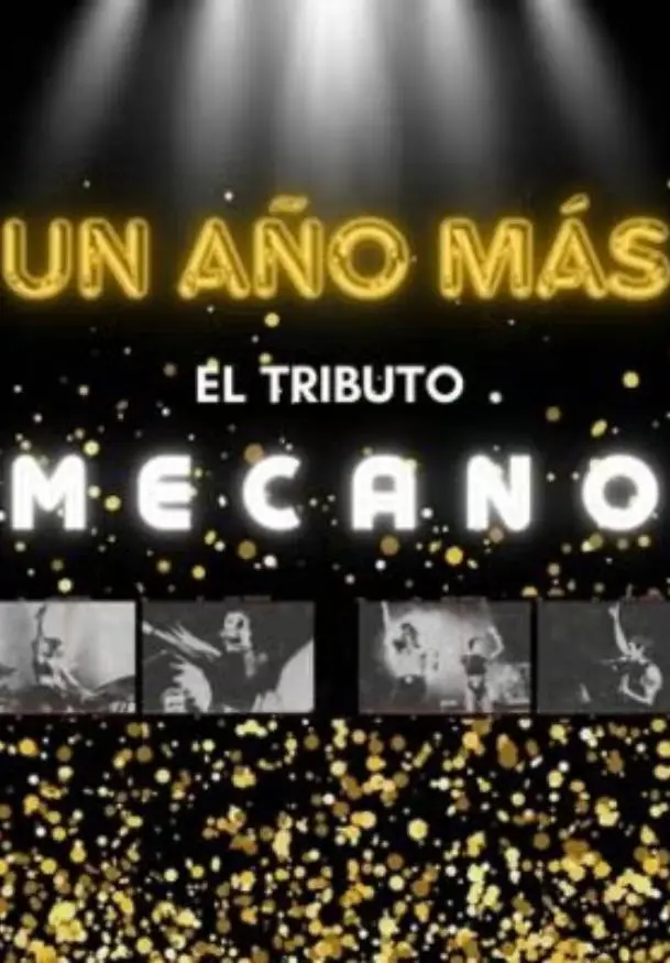 Cartel de Mecano: tributo un año más