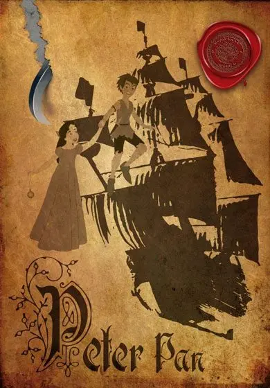 Cartel de Óscar Olmeda: Peter Pan