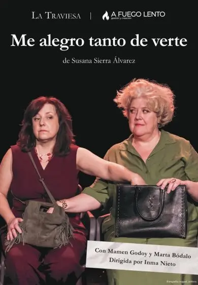 Cartel de Me alegro tanto de verte