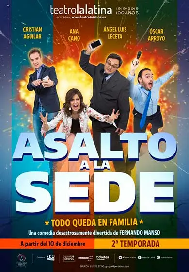 Cartel de Asalto a la sede