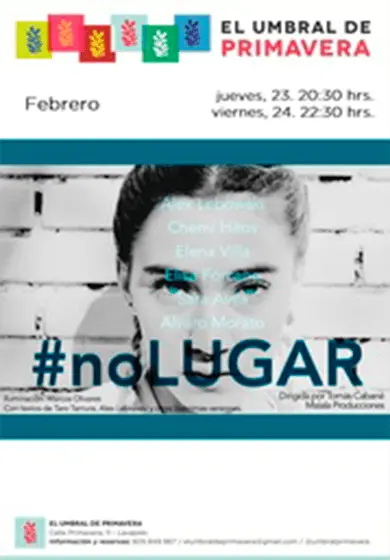 Cartel de #noLugar