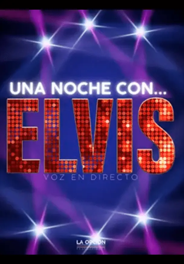 Cartel de Una noche con Elvis Presley