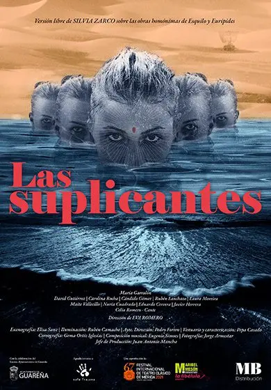 Cartel de Las suplicantes
