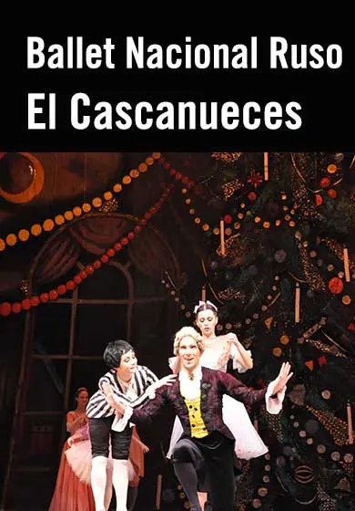 Cartel de Ballet Nacional Ruso: El Cascanueces