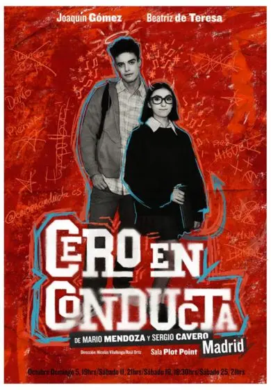 Cartel de Cero en conducta