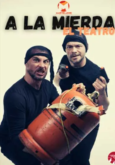 Cartel de A la mierda el teatro