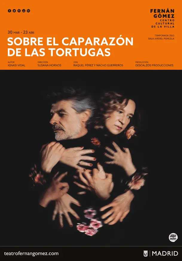 Cartel de Sobre el caparazón de las tortugas