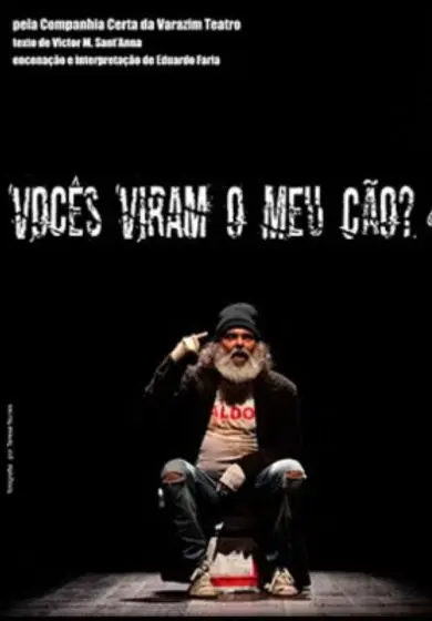 Cartel de Voces viram o meu cao? / ¿Has visto a mi perro?