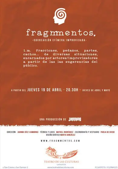 Cartel de Jamming : Fragmmentos