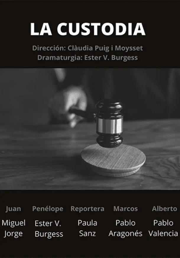 Cartel de La custodia