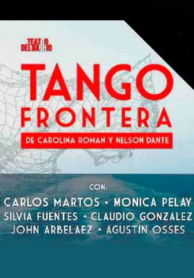 Cartel de Tango Frontera + La Morocha Tango Club