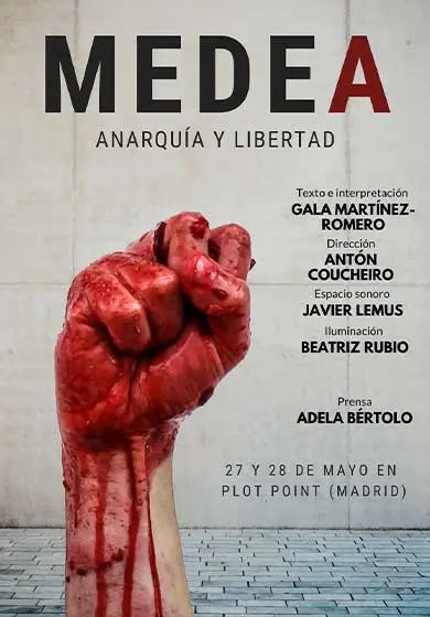 Cartel de Medea. Anarquía y libertad