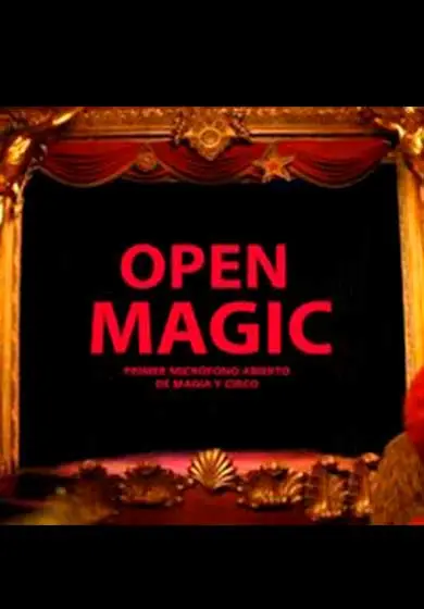 Cartel de Open Magic