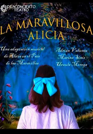 Cartel de La maravillosa Alicia