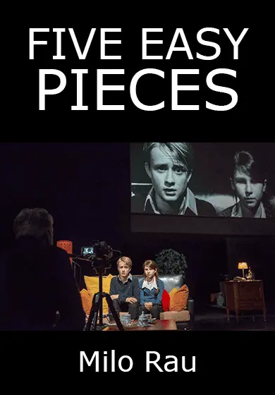 Cartel de Five easy pieces