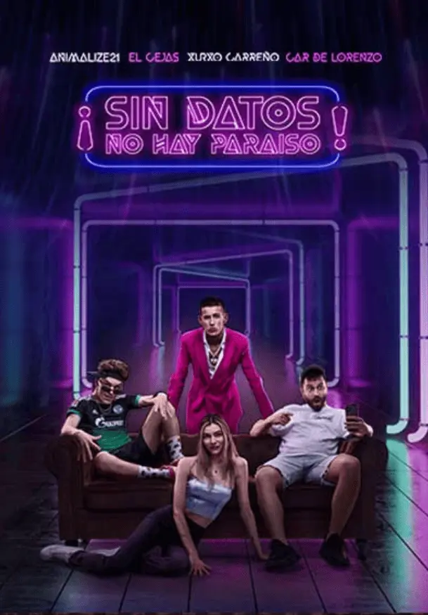 Cartel de ¡Sin datos no hay paraíso!