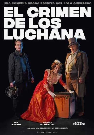 Cartel de El crimen de los Luchana