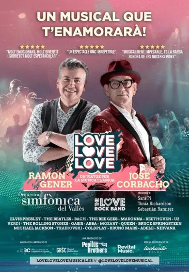 Cartel de Love Love Love
