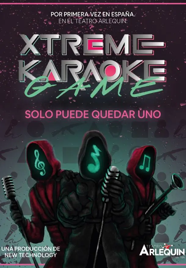 Cartel de Xtreme Karaoke Game