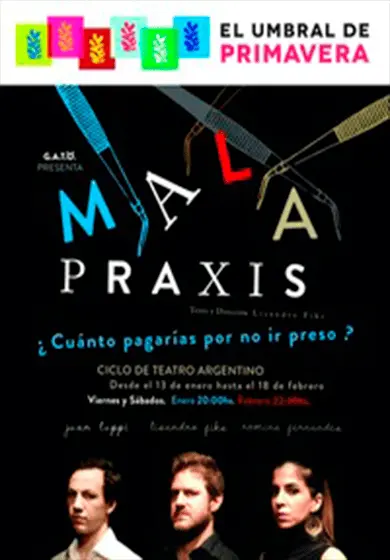 Cartel de Mala praxis