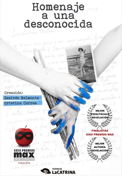 Cartel de Homenaje a una desconocida