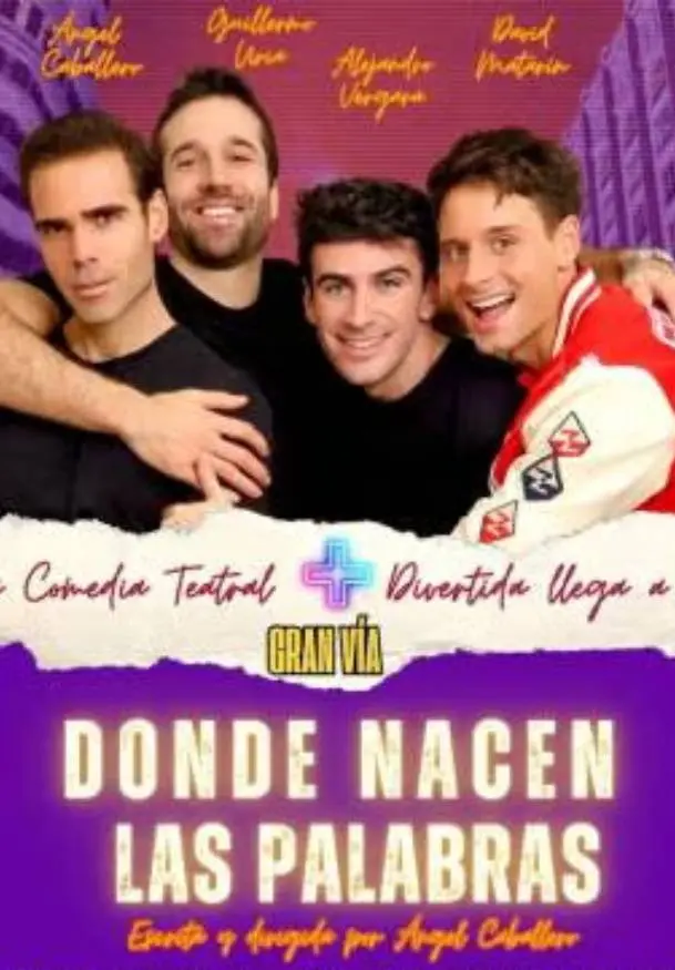 Cartel de Donde nacen las palabras
