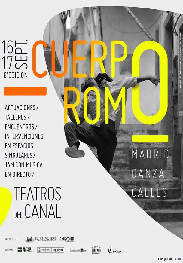 Cartel de Festival Cuerpo Romo (2023) - VIII Edición del Festival de danza contemporánea