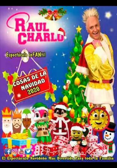 Cartel de Raúl Charlo: Cosas de la Navidad