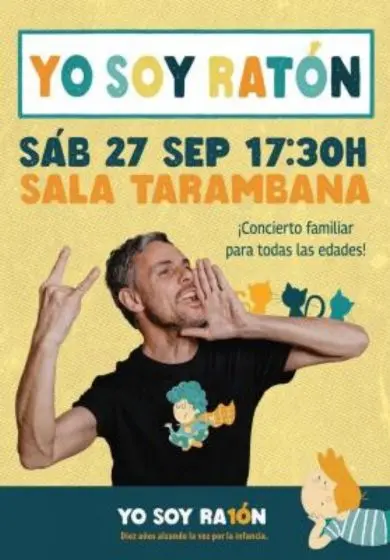 Cartel de Yo soy ratón