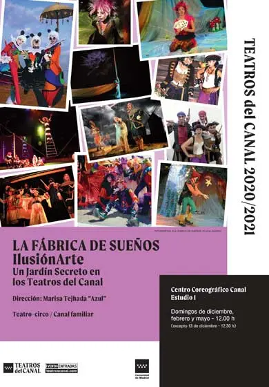 Cartel de La Fábrica de Sueños: IlusionArte