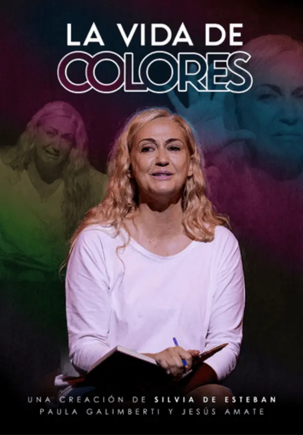 Cartel de La vida de colores