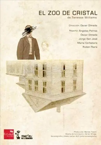 Cartel de El zoo de cristal - Martes teatro
