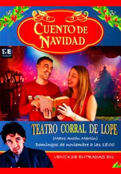 Cartel de East End Producciones: Cuento de Navidad