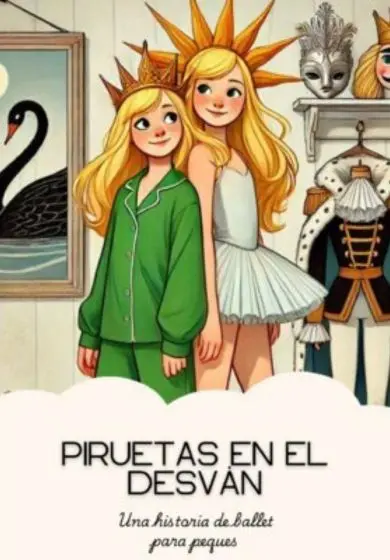 Cartel de Piruetas en el desván
