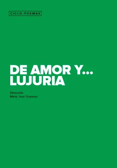 Cartel de De amor y... lujuria