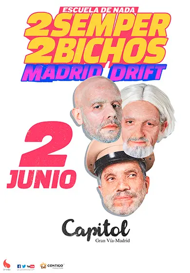 Cartel de Escuela de nada: Semper Bichos