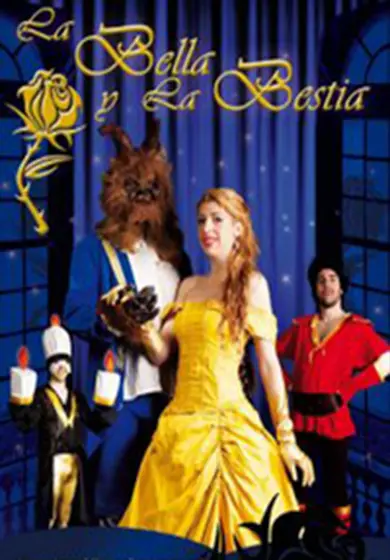 Cartel de La bella y la bestia (musical)
