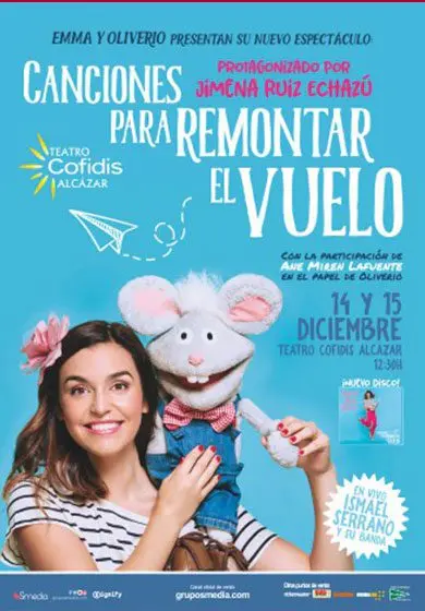 Cartel de Jimena Ruiz Echazú: Canciones para remontar el vuelo